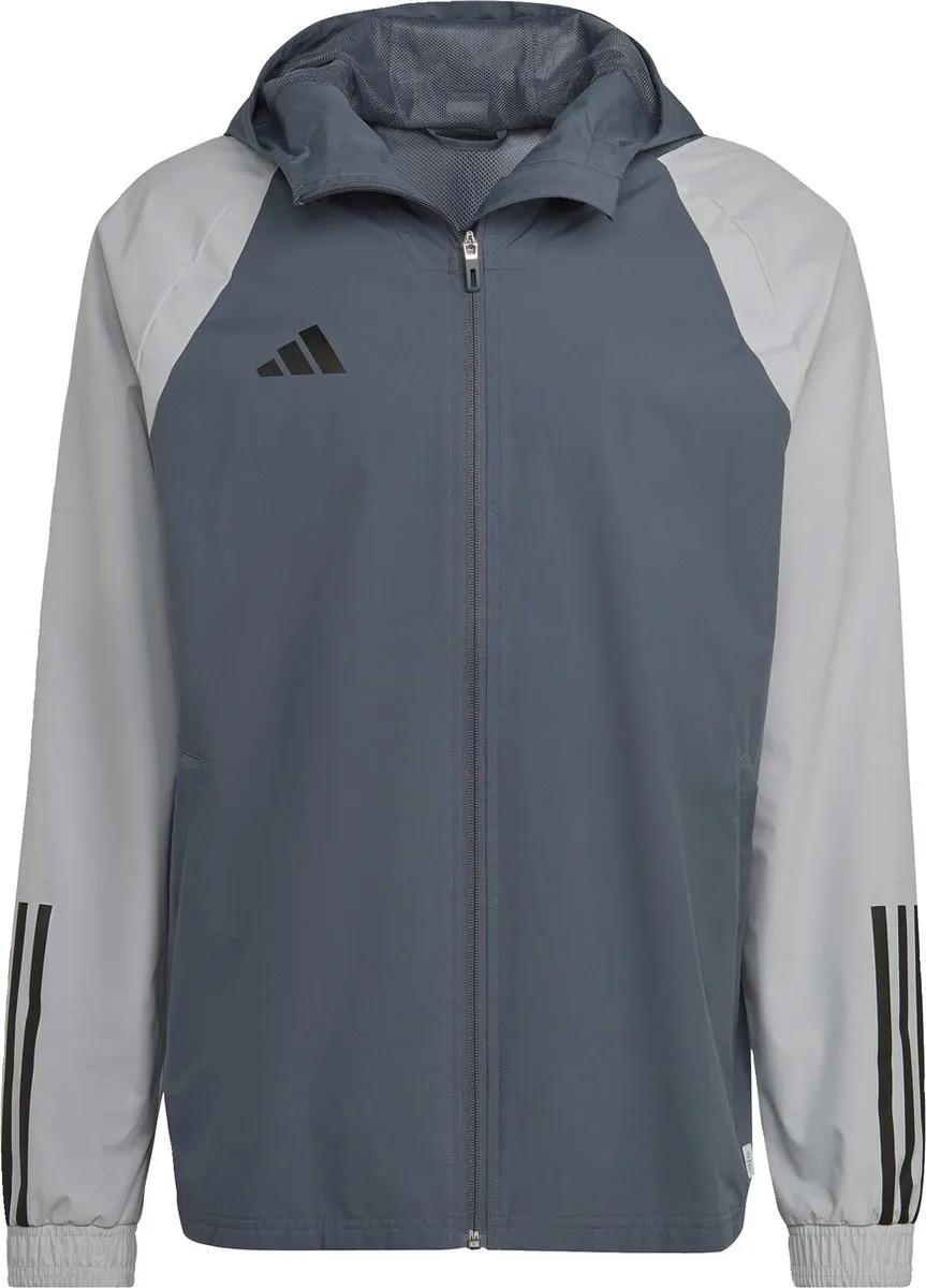 adidas Performance Tiro 23 Competition All-Weather Jack Heren - Grijs M - afbeelding 6 van 6