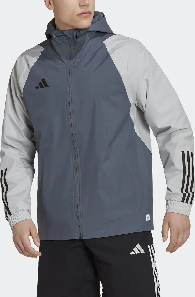 adidas Performance Tiro 23 Competition All-Weather Jack Heren - Grijs M