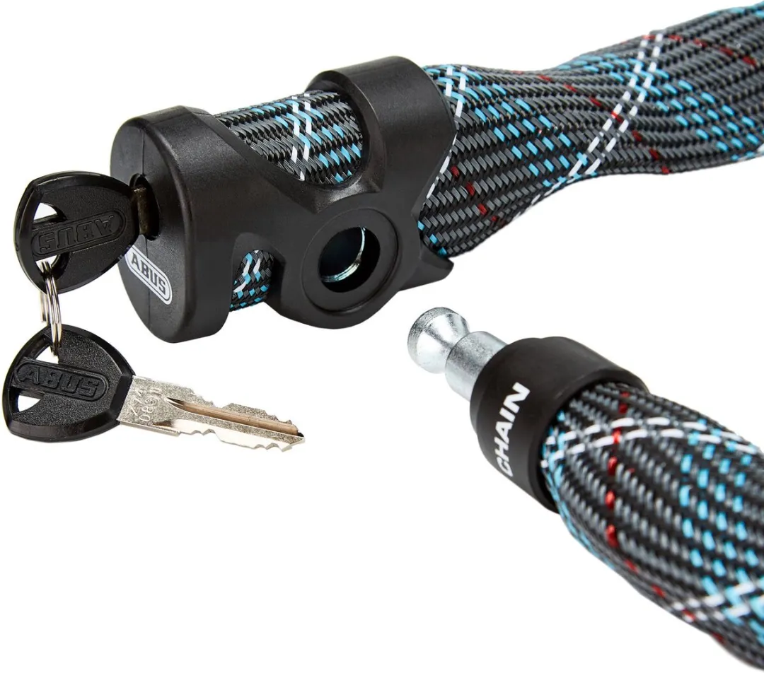 ABUS IvyTex 7210/110 Kettingslot - 110cm - Grijs
