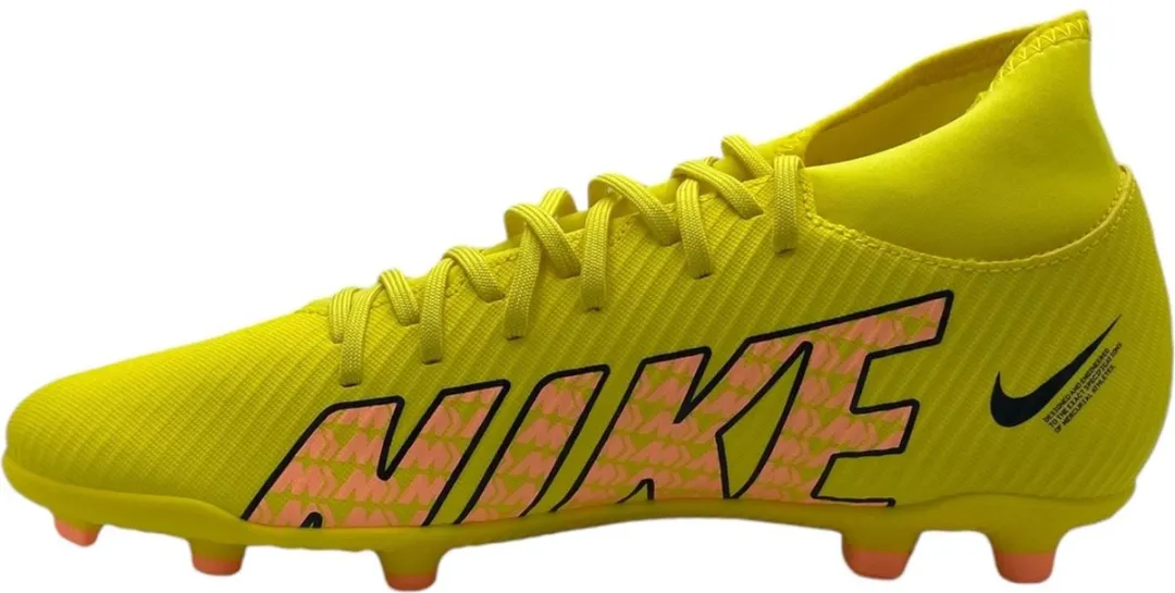 Nike Superfly 9 Club FG/MG - Maat 43 - Geel