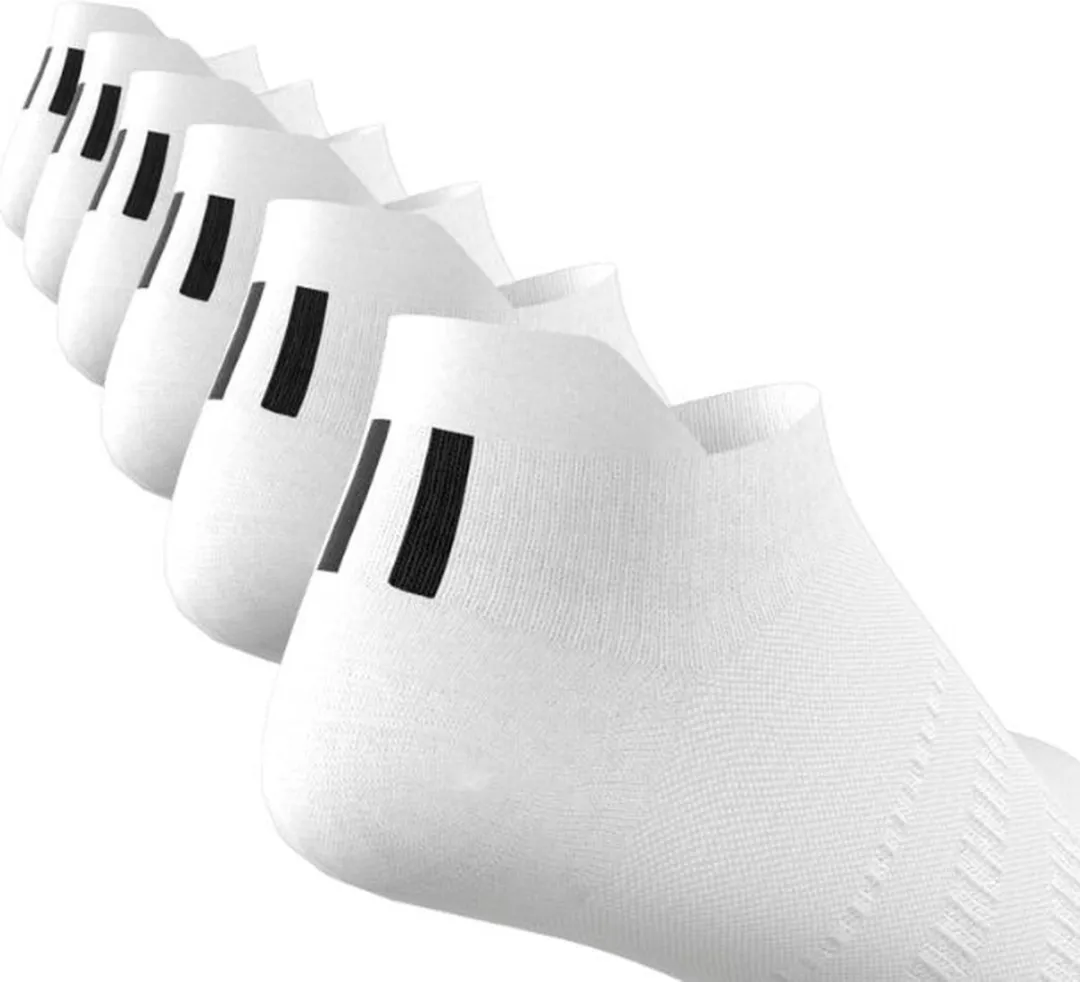Adidas IQ2868 Golfsokken - 6 Paar Wit