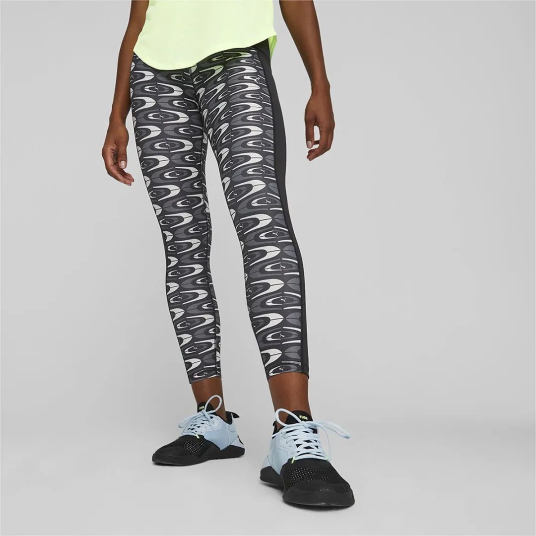 PUMA Train Favorites AOP Leggings - Grijs XL