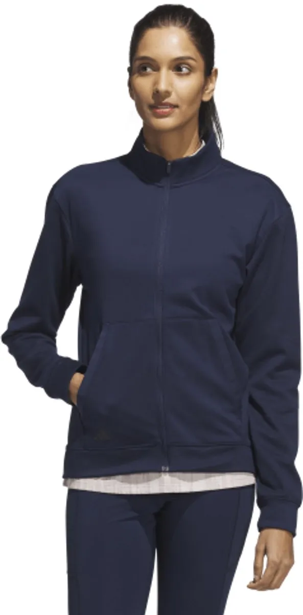 Adidas W Ultimate Cold Golfjas Navy M - afbeelding 6 van 6