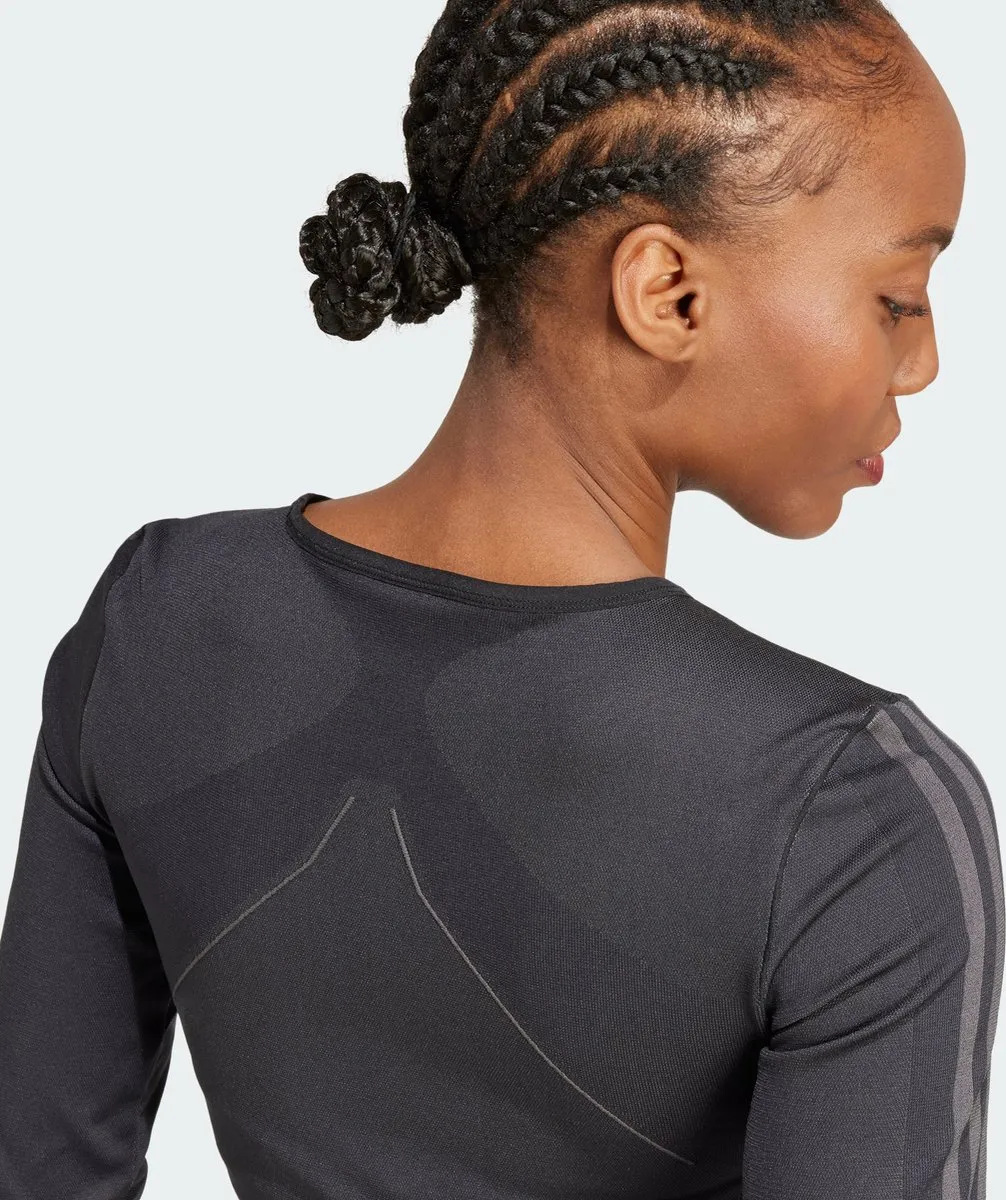 adidas Performance Knit Longsleeve IX6994 - Zwart - XS