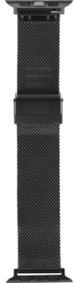 Just in Case Silksteel Horlogebandje Apple Watch - 44/45/46/49mm - Zwart - afbeelding 4 van 6