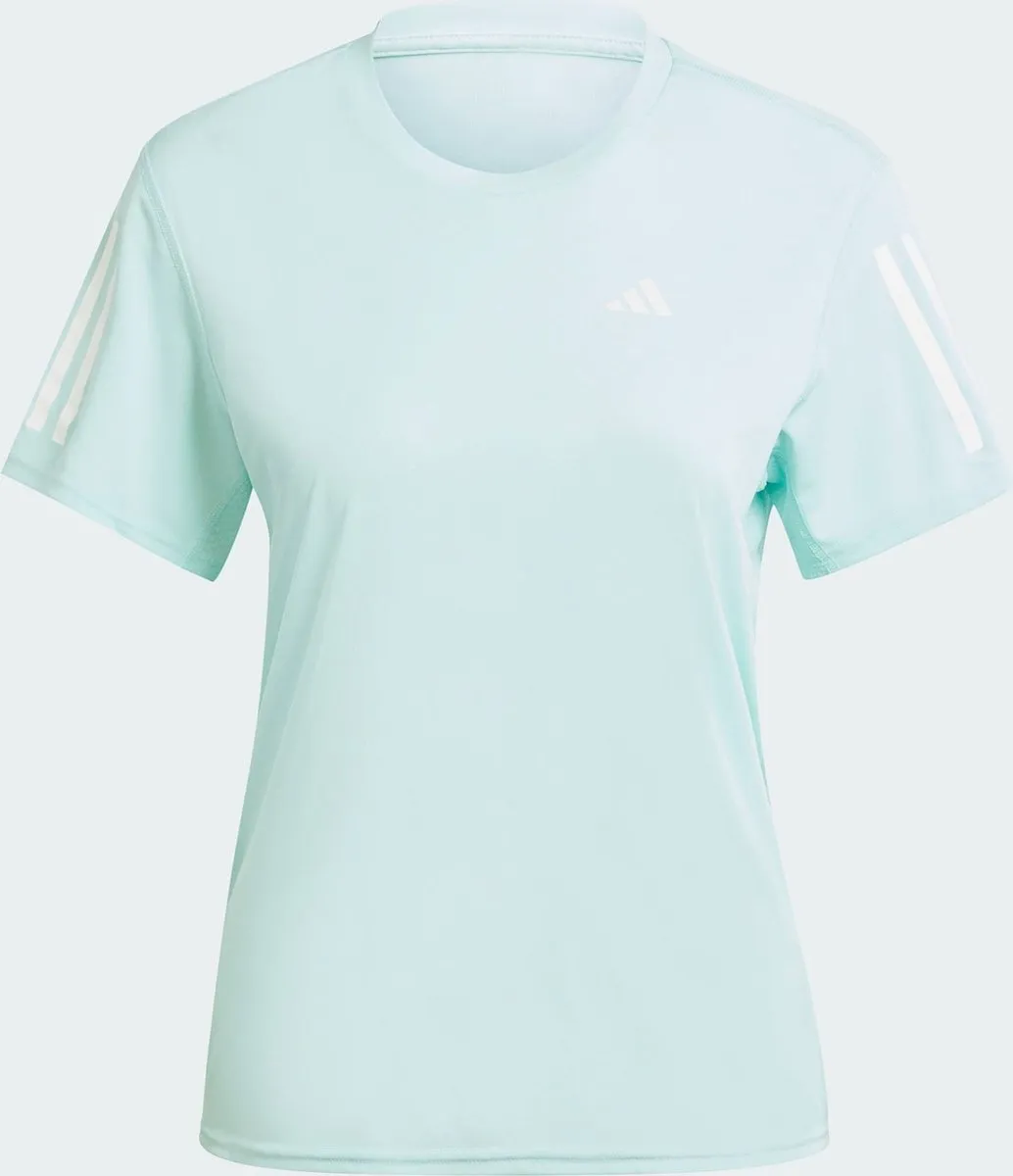 adidas Performance Own the Run T-shirt IL4131 - XS - Turquoise