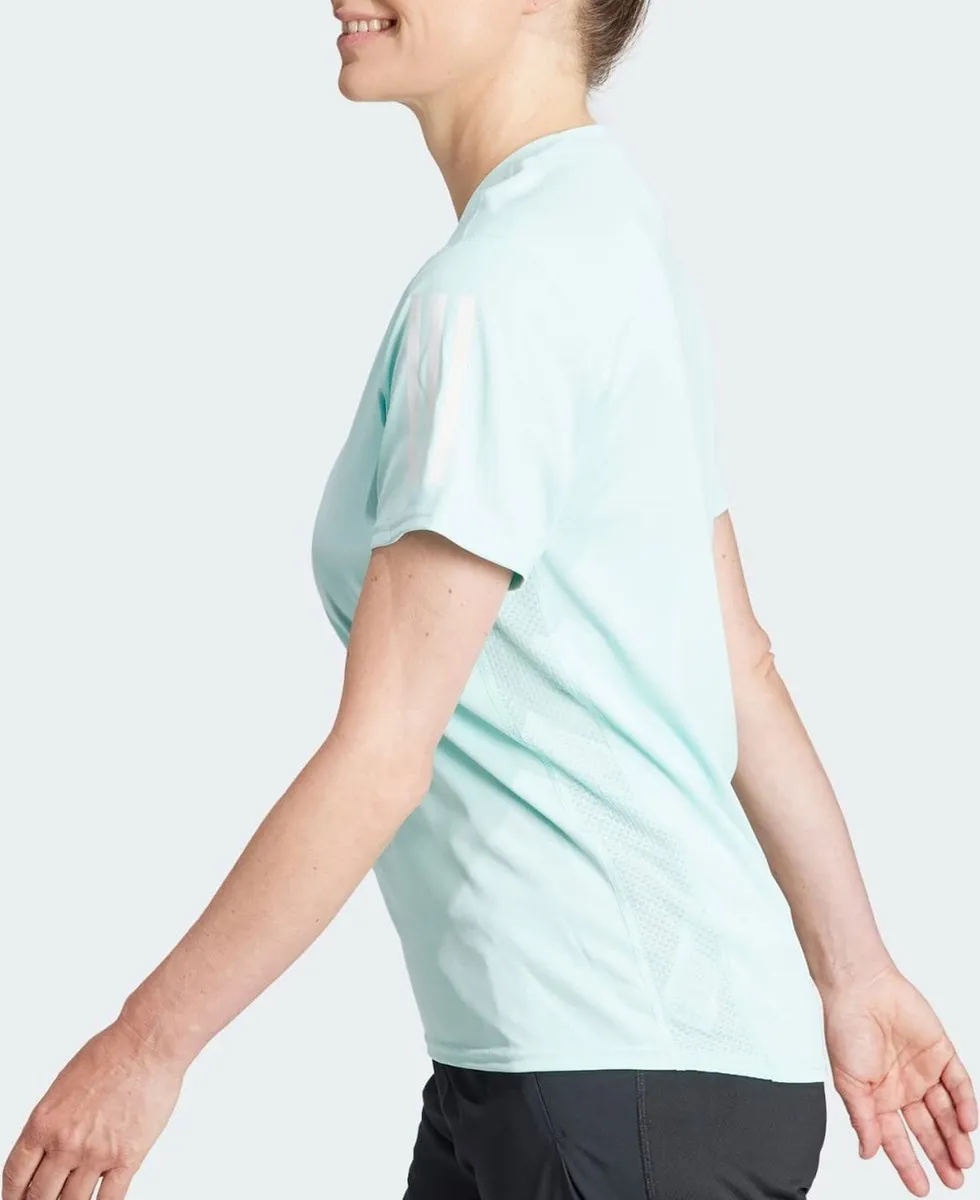 adidas Performance Own the Run T-shirt IL4131 - XS - Turquoise