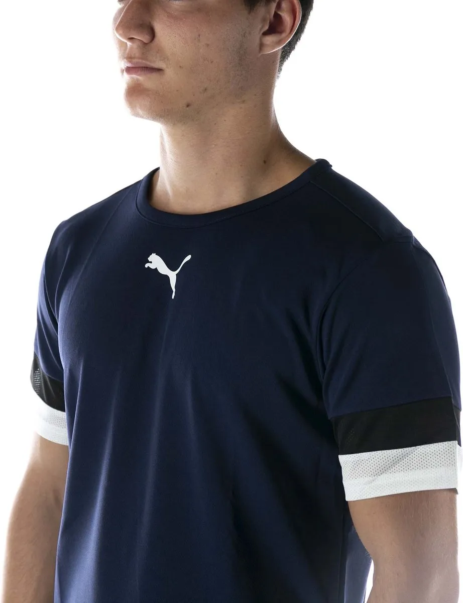 PUMA Teamrise Jersey T-Shirt - Blauw - XS