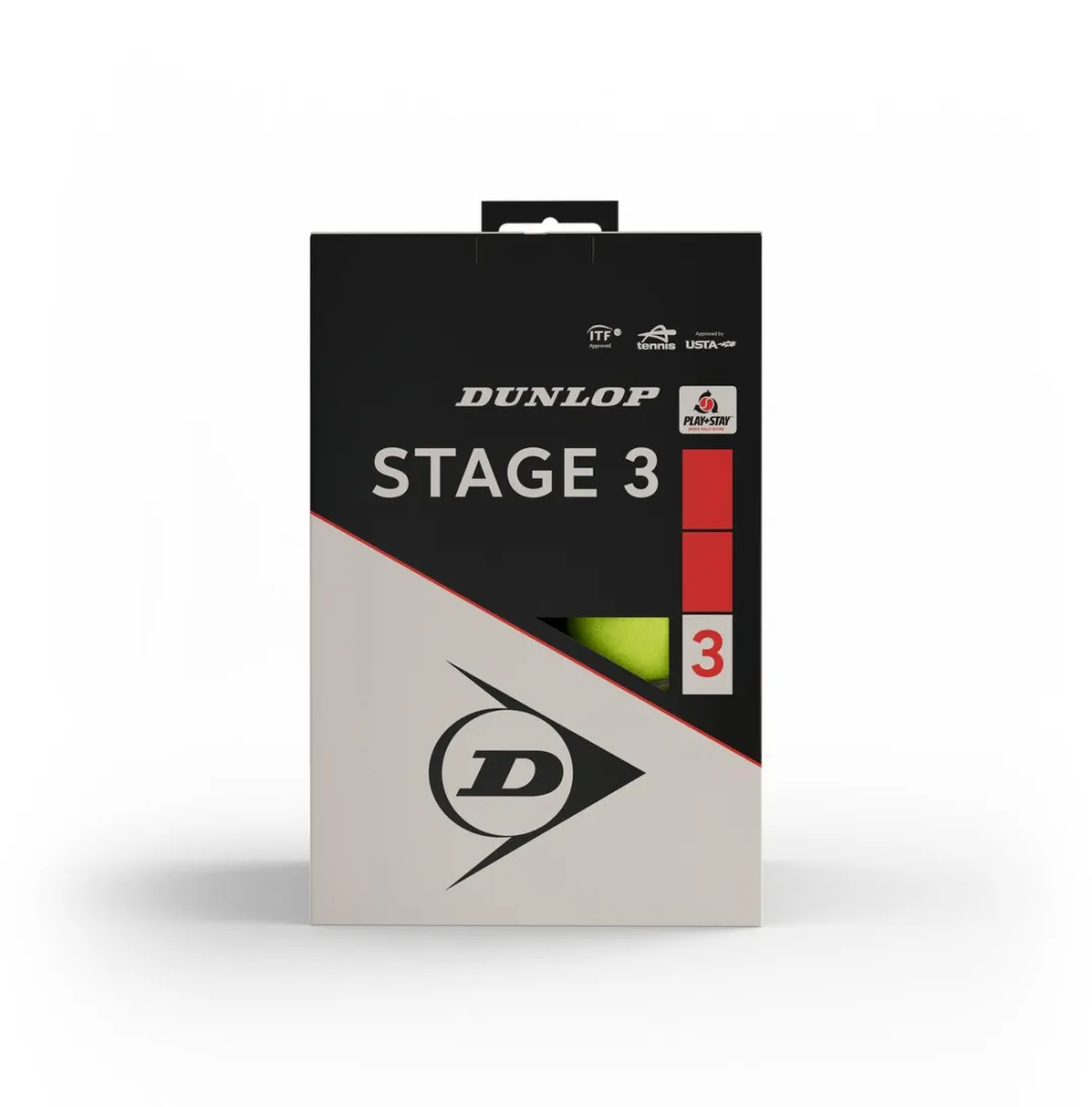 Dunlop Stage 3 Red Tennisballen