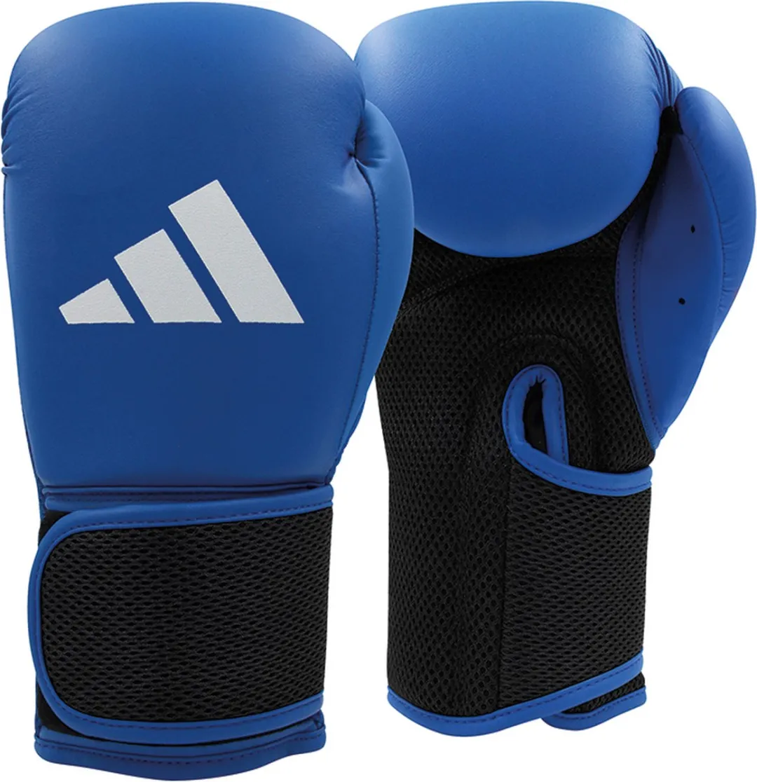 Adidas Hybrid 25 Vechtsporthandschoenen ADIHBG25-60900 - 4 oz - Blauw/Zwart
