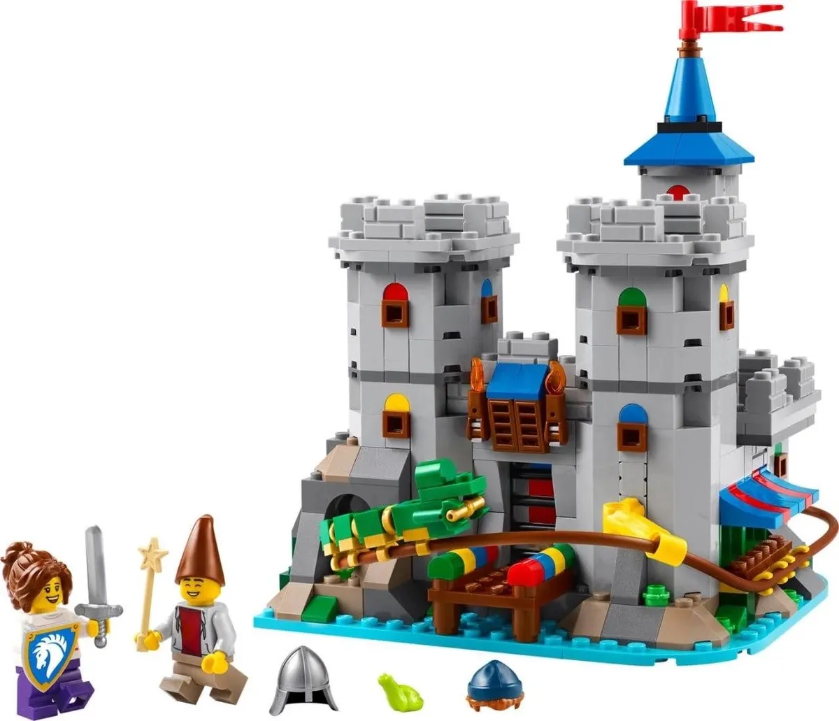 LEGO 40952 Legoland Castle Kasteel - 613 Stukken - 2 Minifiguren