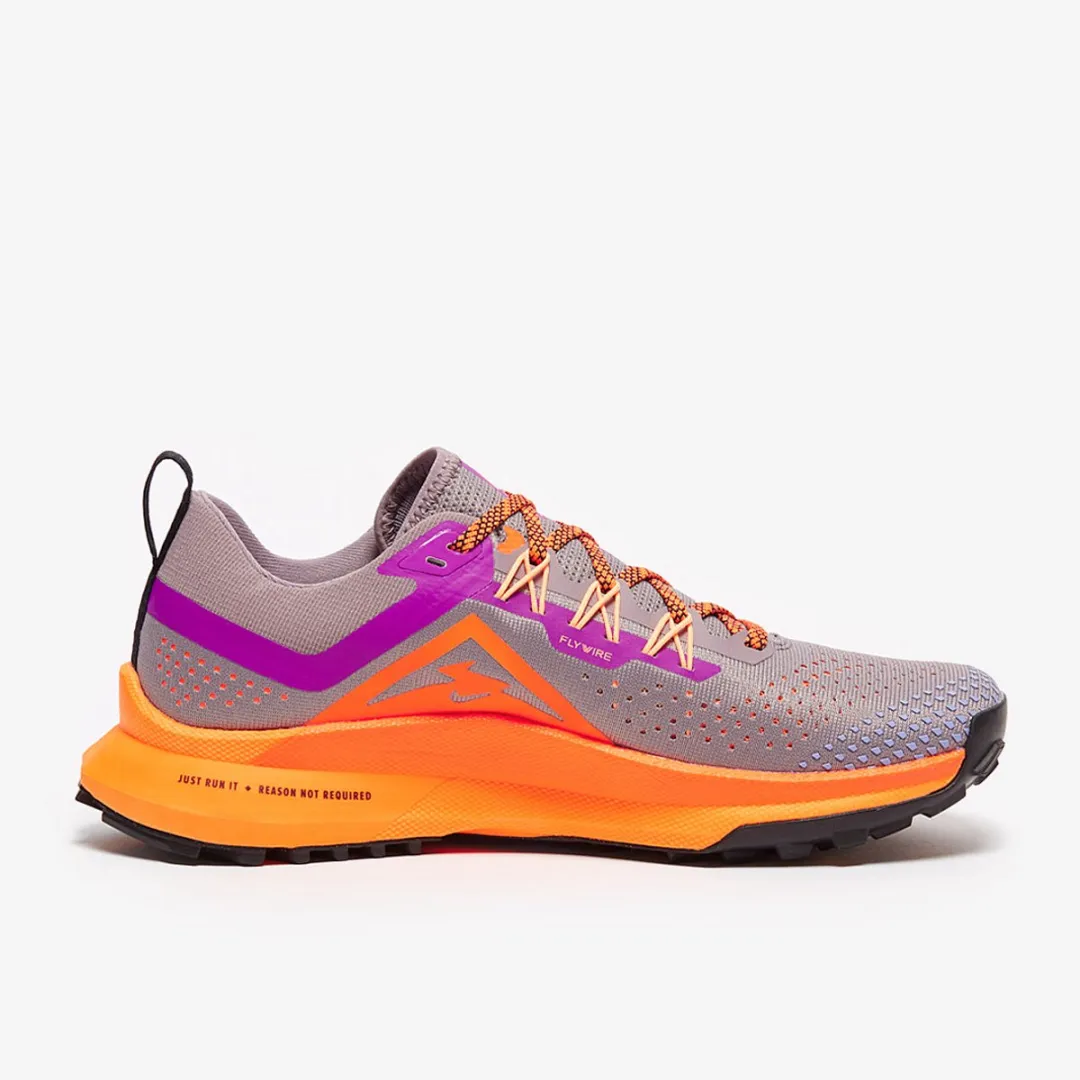 Nike React Pegasus Trail 4 Trailschoenen - Paars/Oranje