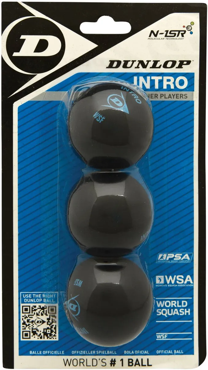 Dunlop Intro Squashballen