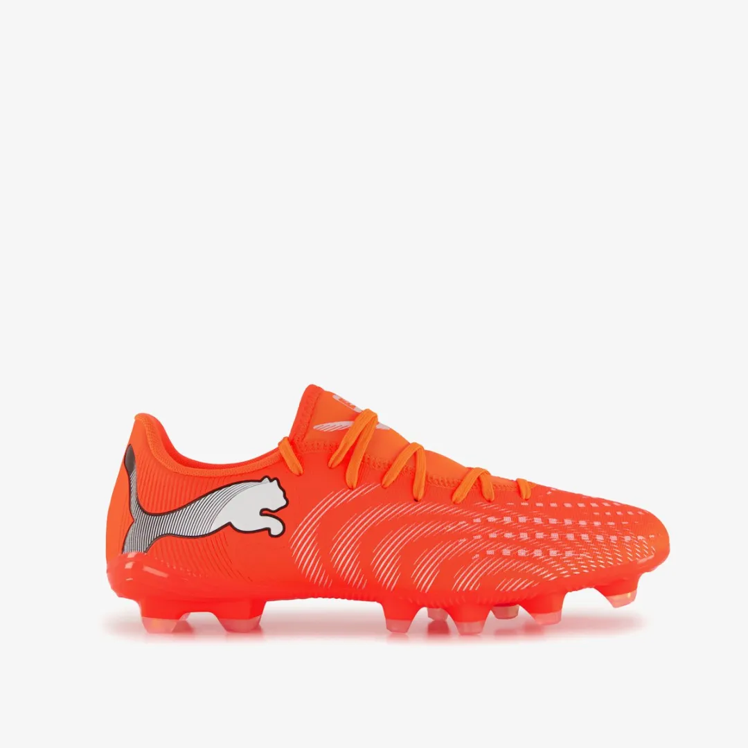 PUMA Individual Future 9 Play MG Voetbalschoenen - Oranje - Maat 40 - afbeelding 6 van 6