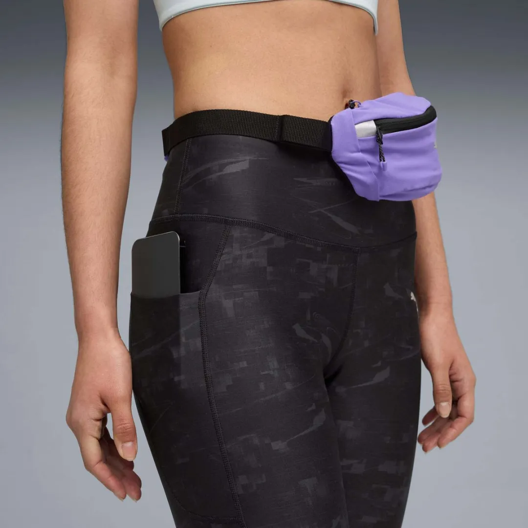PUMA W Run Velocity AOP Tight Leggings - Zwart