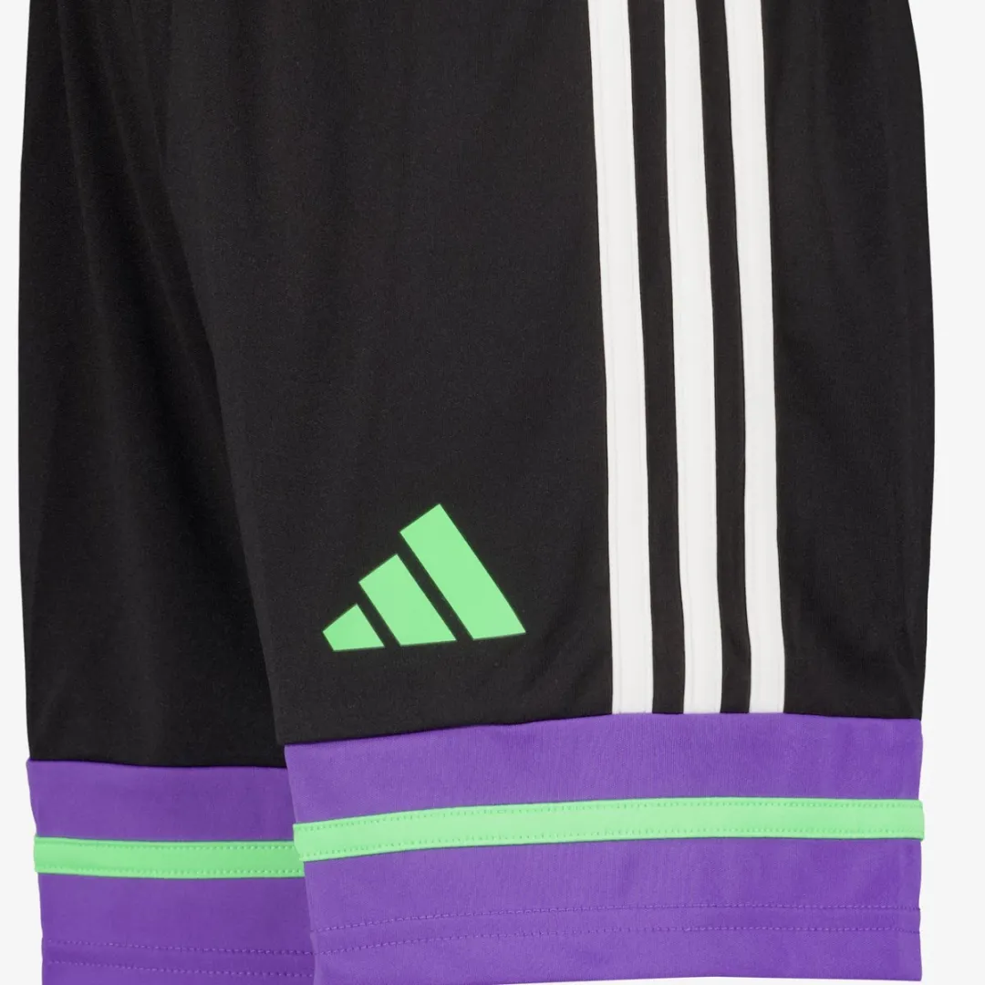 Adidas F50 SHO Y Voetbalshort - Maat 164/170 - Zwart/Paars