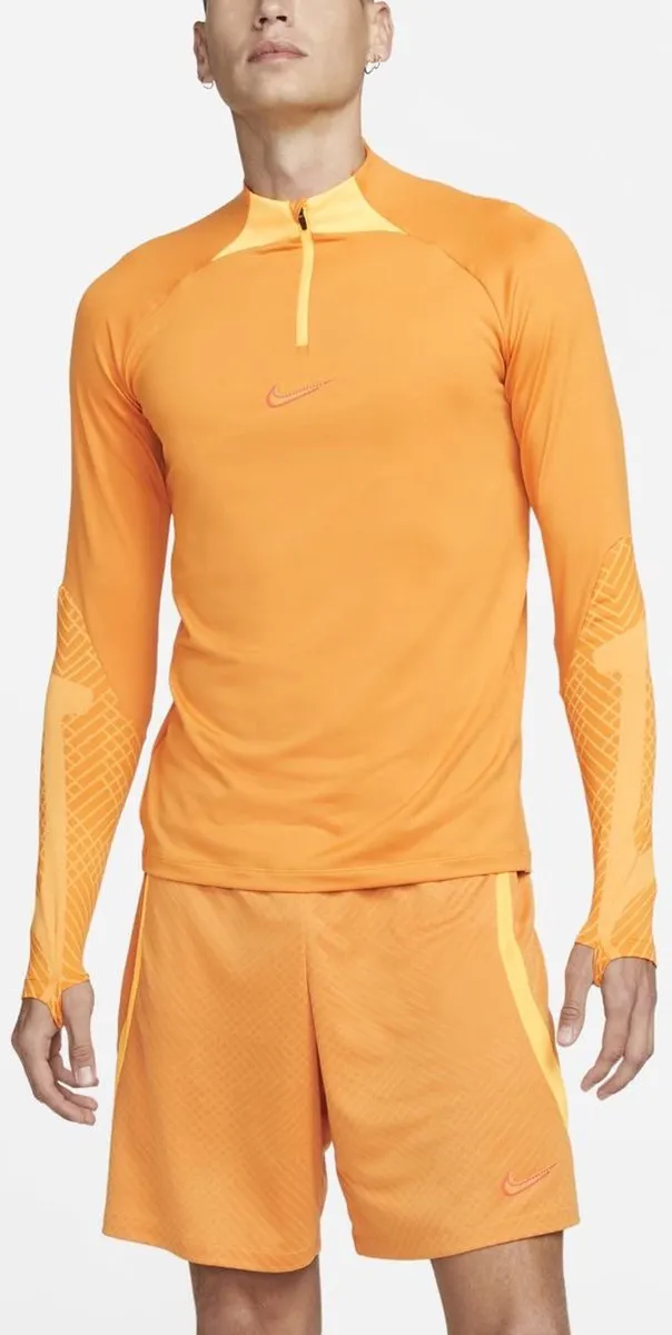 Nike Dri-Fit Strike Sporttrui DH8732-738 - XXL - Oranje
