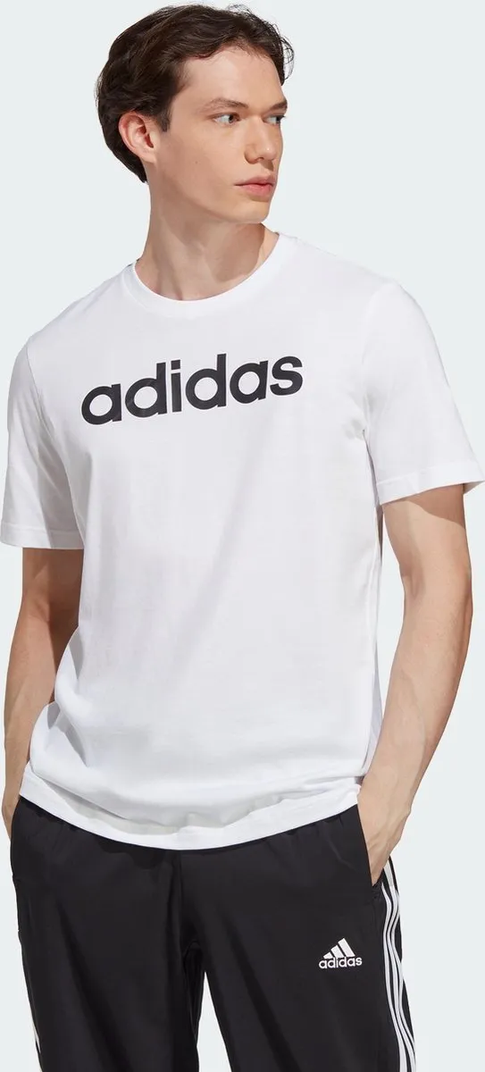 adidas Sportswear Essentials T-shirt IC9276 - Wit - XL