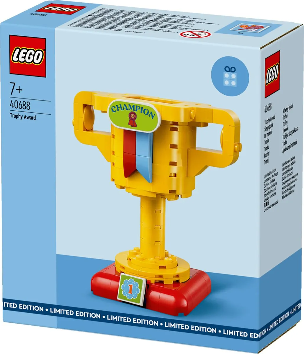 LEGO Trophy Award 40688 - 157 Stukken - Meerkleurig - afbeelding 4 van 6