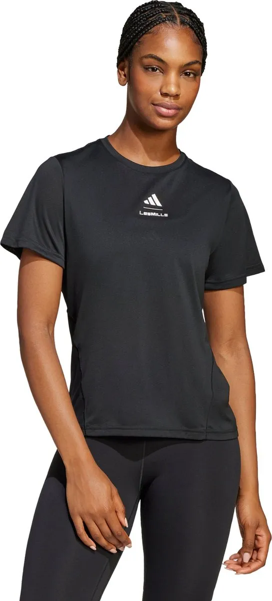Adidas Performance Les Mills T-shirt Dames - Zwart