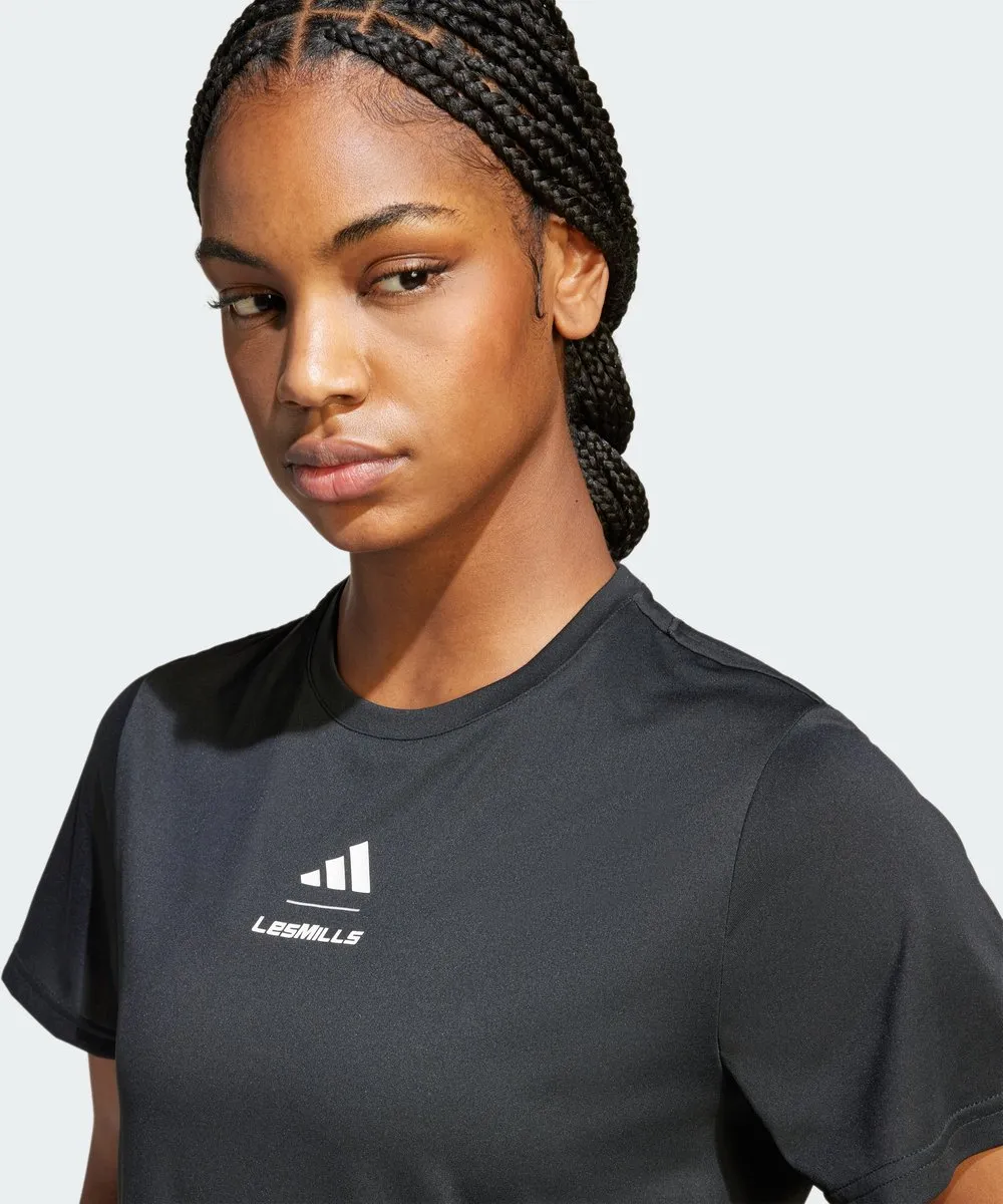 Adidas Performance Les Mills T-shirt Dames - Zwart