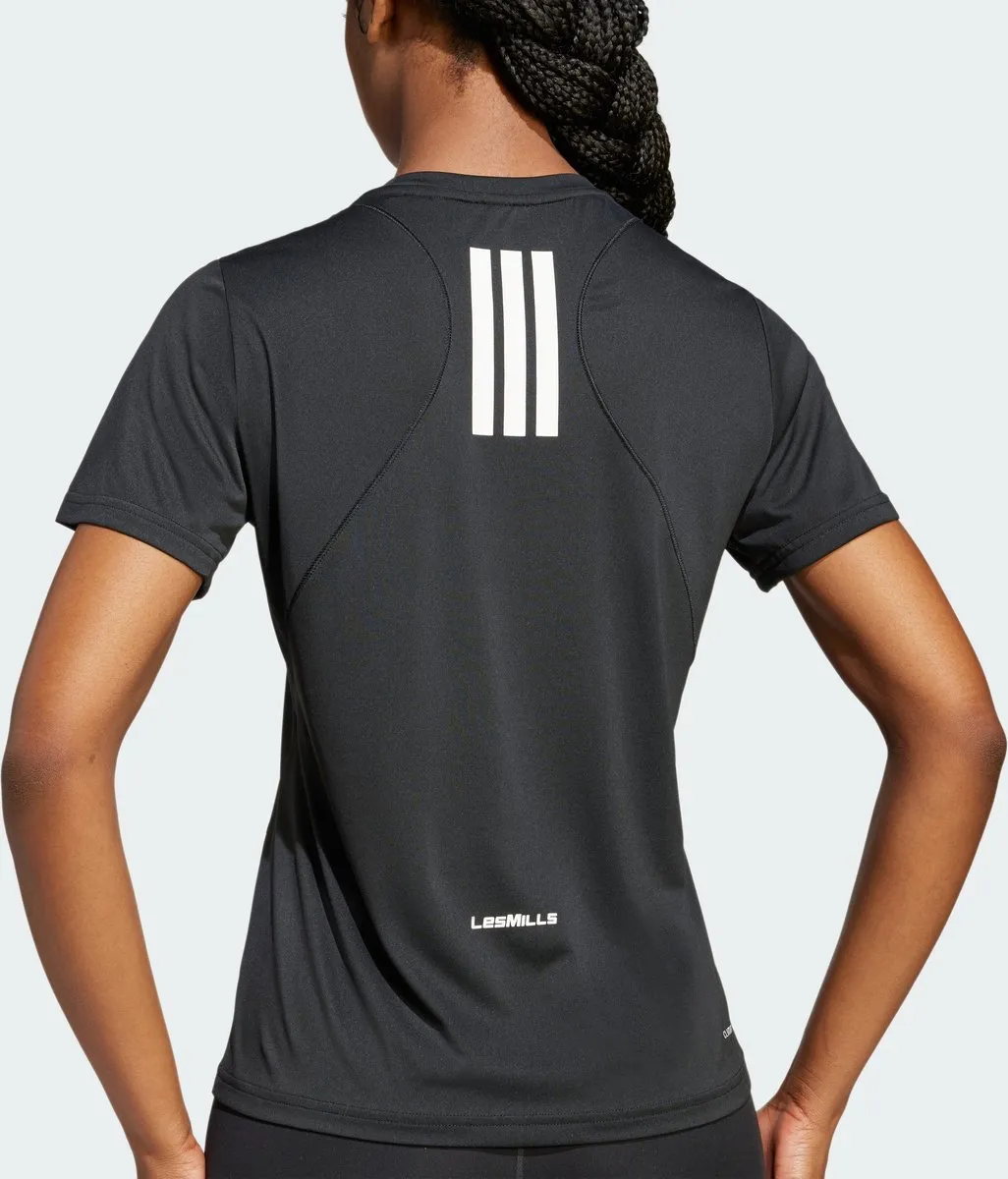 Adidas Performance Les Mills T-shirt Dames - Zwart