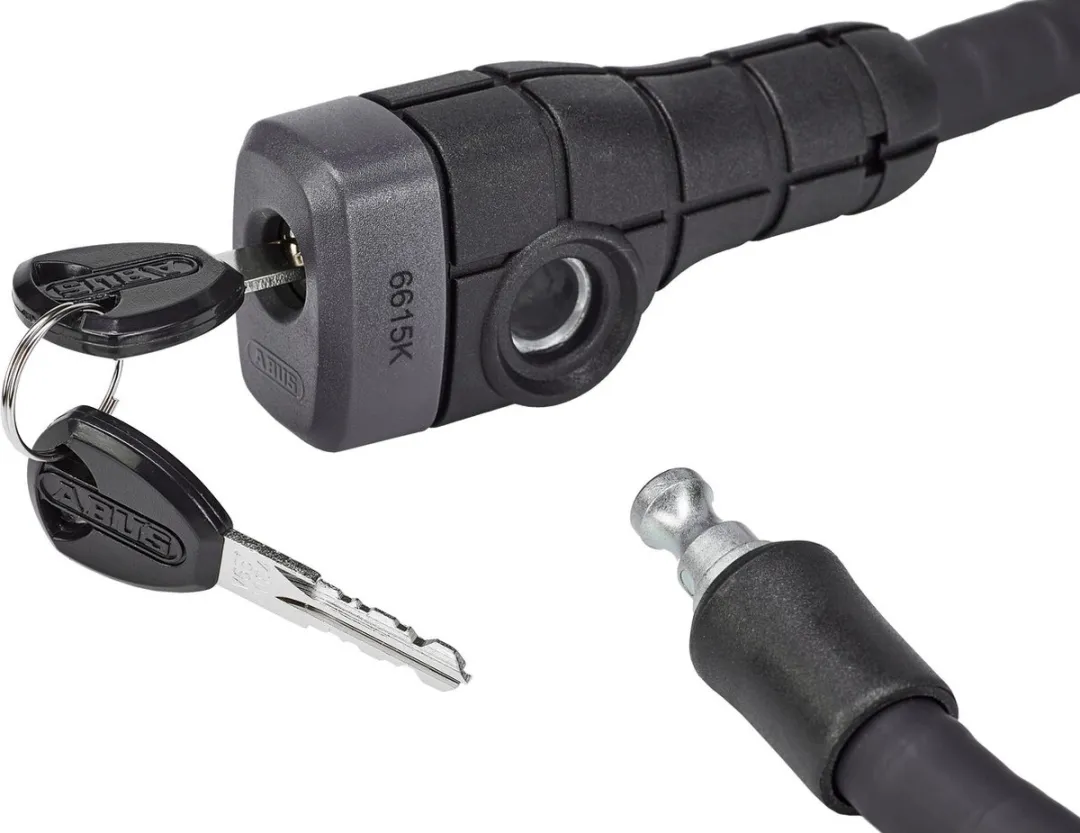 ABUS Microflex 6615K/85 SCLL Fietsslot 15mm - Zwart
