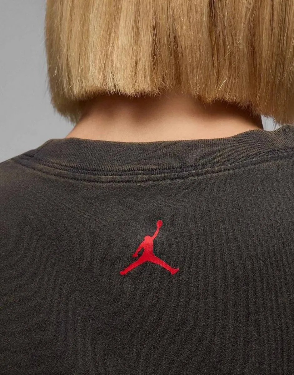 Nike Jordan Dames T-shirt - Basketbal - 4XL - Zwart