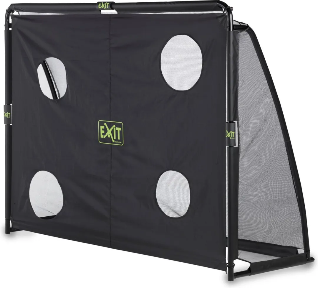 EXIT Coppa Stalen Voetbaldoel 220x170cm - Zwart