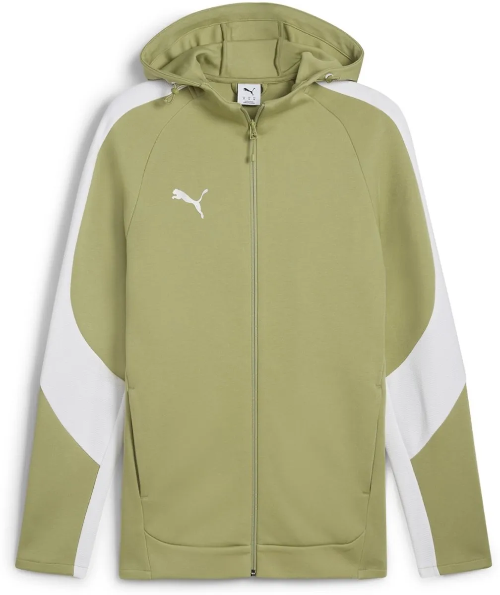 PUMA TeamEVOSTRIPE Hooded Jacket 659947 - S - Calming Green