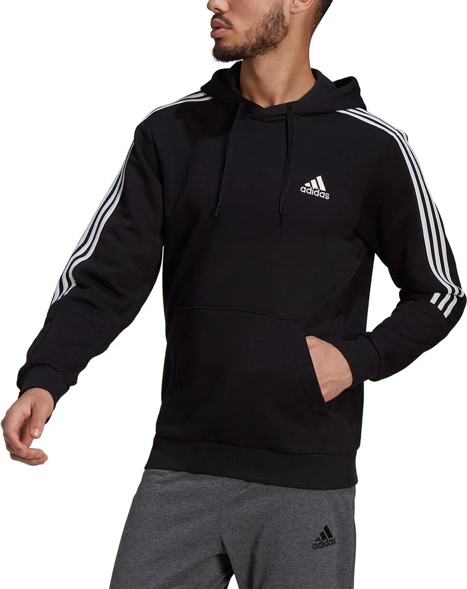 adidas Essentials Fleece Cut 3-Stripes Hoodie S