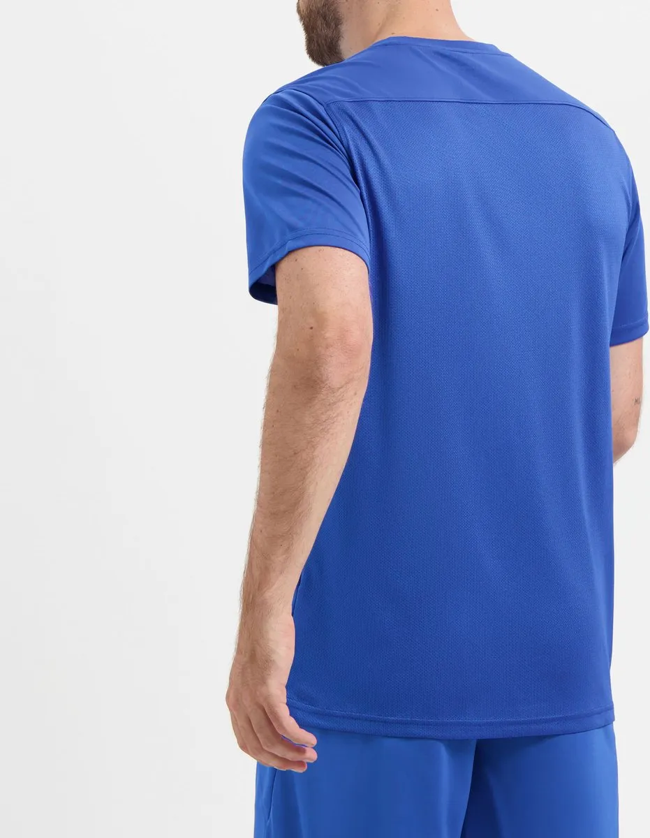 Nike Park VII SS Sportshirt BV6708-463 - XL - Blauw
