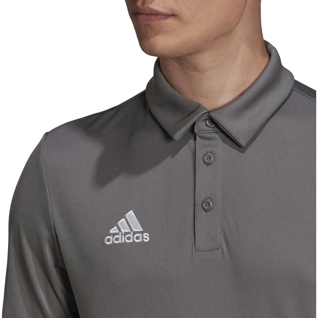 adidas Entrada 22 Polo Heren - Grijs - Maat S