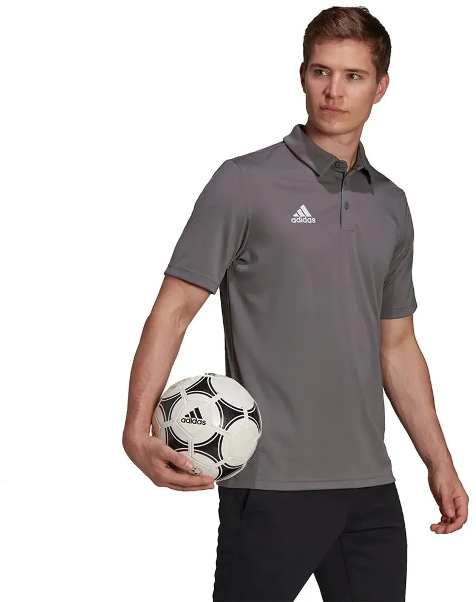adidas Entrada 22 Polo Heren - Grijs - Maat S