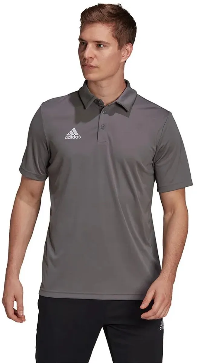 adidas Entrada 22 Polo Heren - Grijs - Maat S