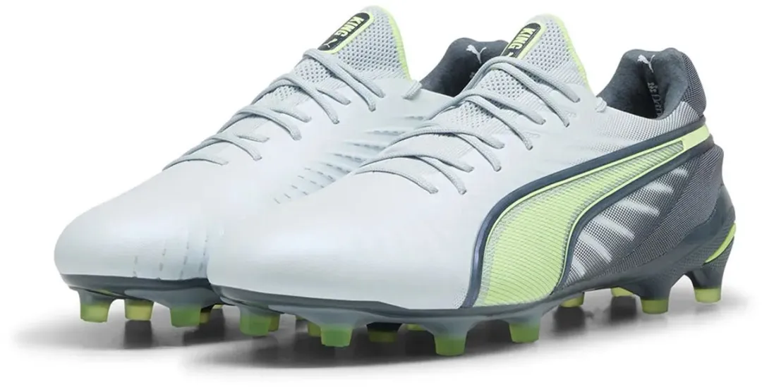 PUMA King Ultimate FG/AG Voetbalschoenen 46 - Wit
