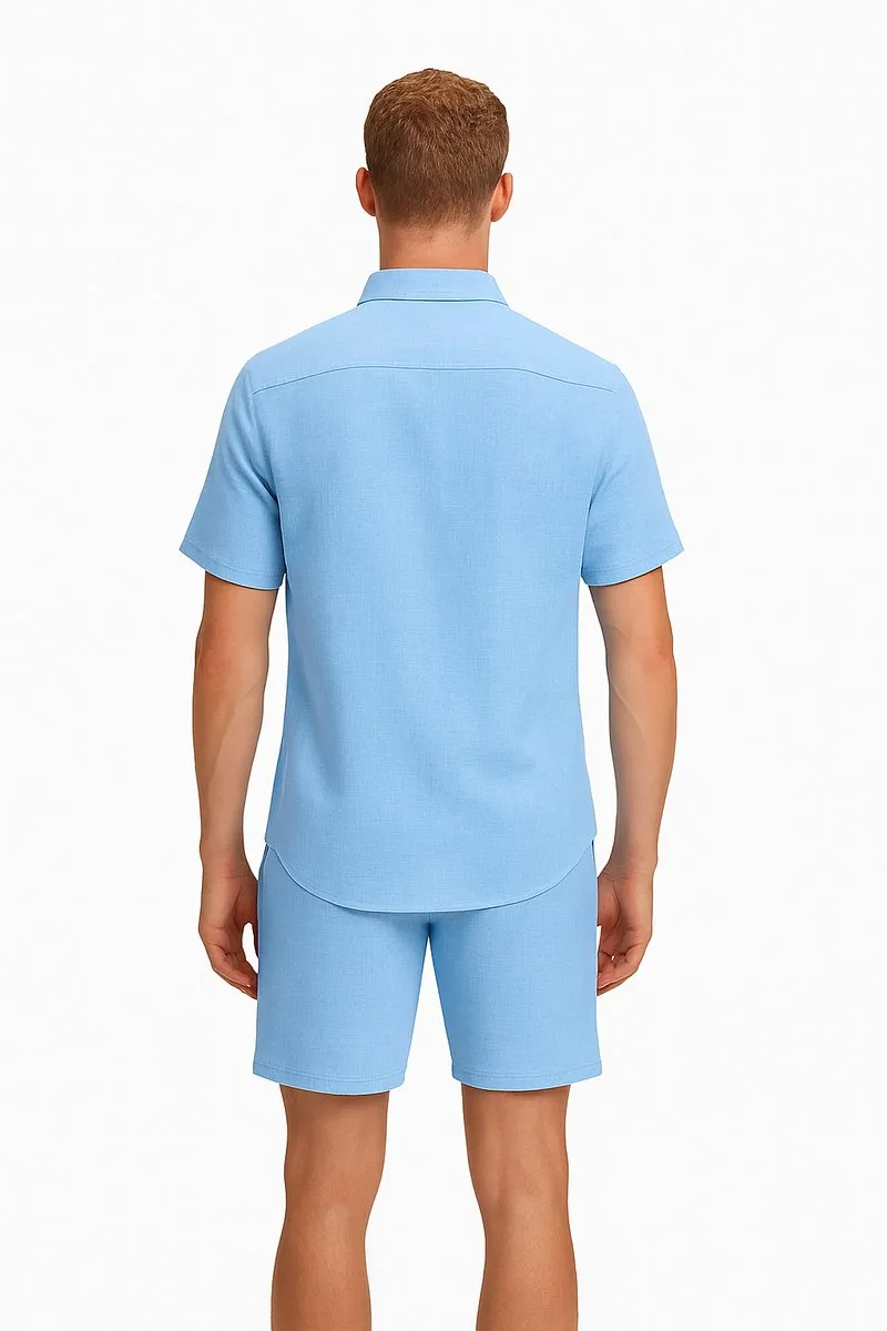 RedParrot Heren Trainingspak Blauw - S - afbeelding 6 van 6
