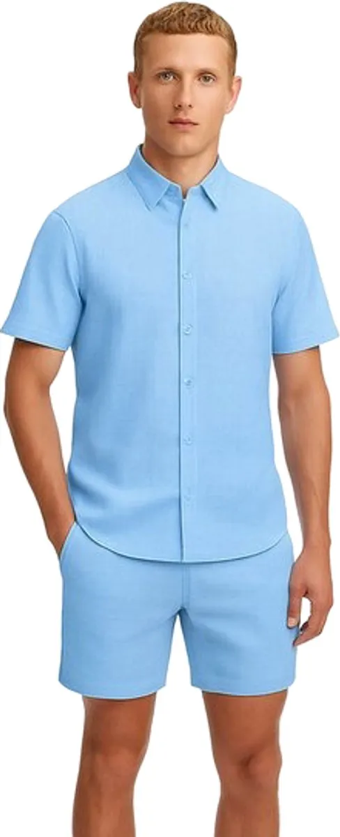 RedParrot Heren Trainingspak Blauw
