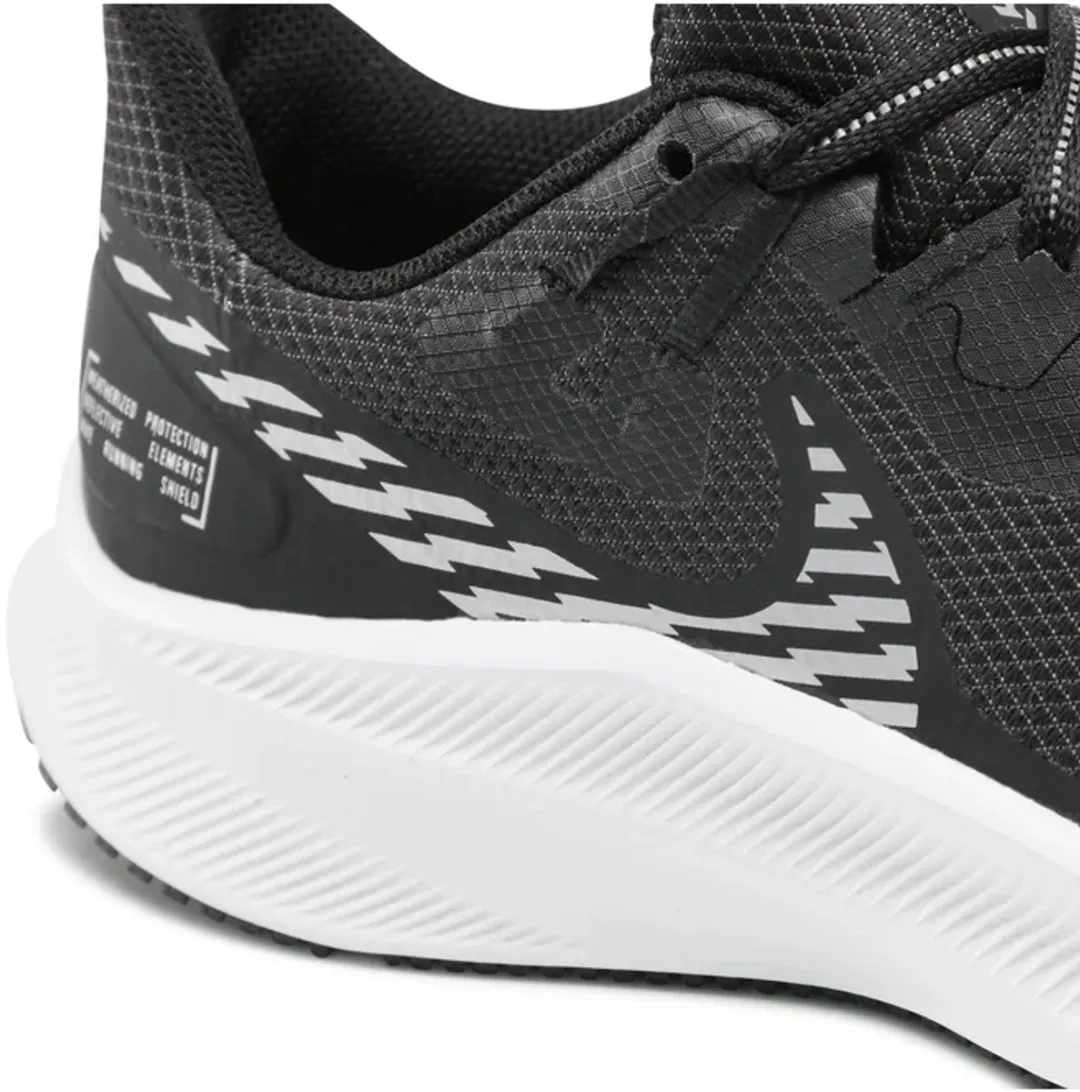 Nike Quest 3 Shield CQ8894-001 Sportschoenen - 44.5 - Zwart/Wit - afbeelding 6 van 6