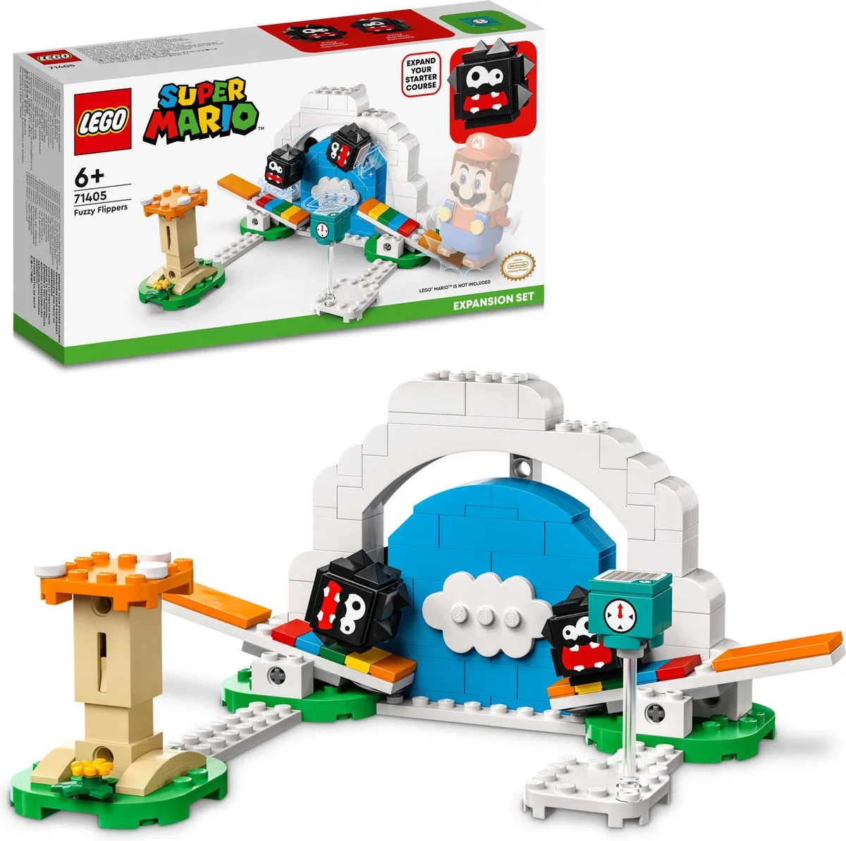 LEGO Super Mario Fuzzies en Flippers 71405 - Meerkleurig - afbeelding 6 van 6