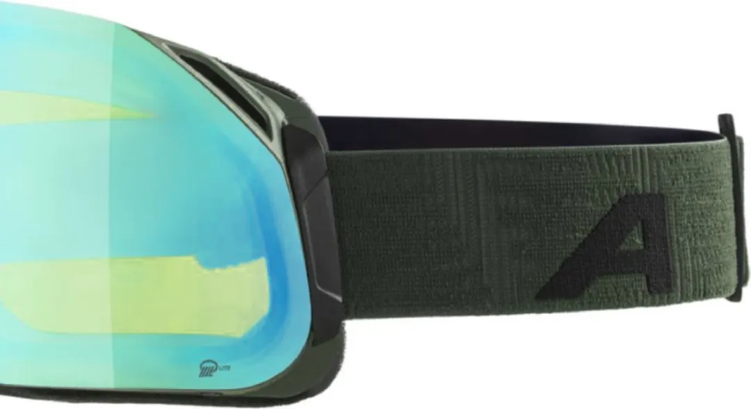Alpina Blackcomb Q-Lite OTG Skibril - Grijs