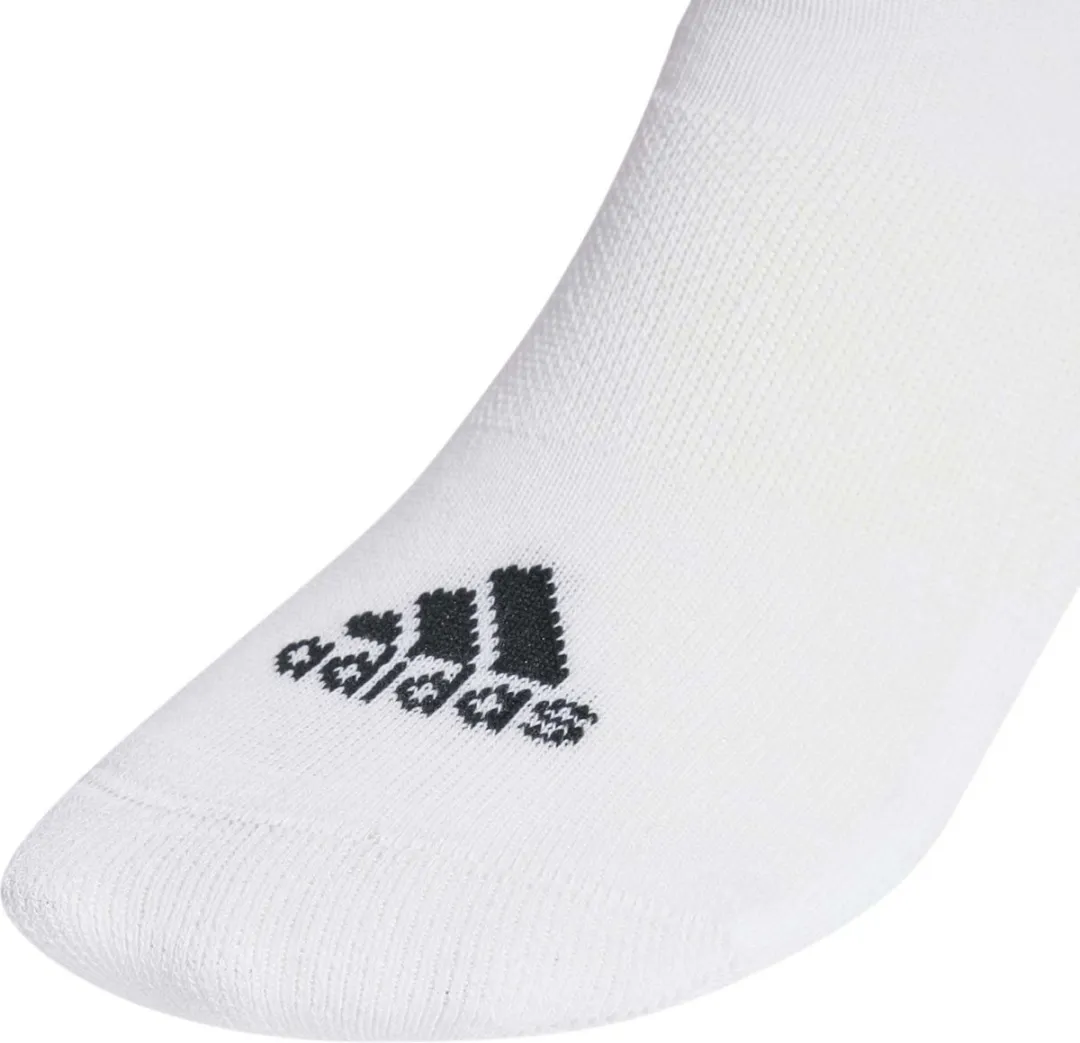 Adidas 3-Stripes Cushioned Korte Sokken 3 Paar - Wit