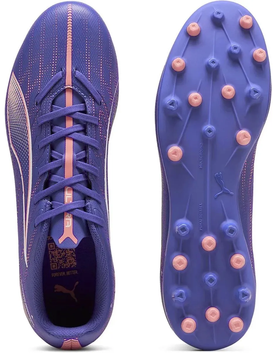 PUMA Ultra 5 Play Mg Voetbalschoenen - Paars - EU 46