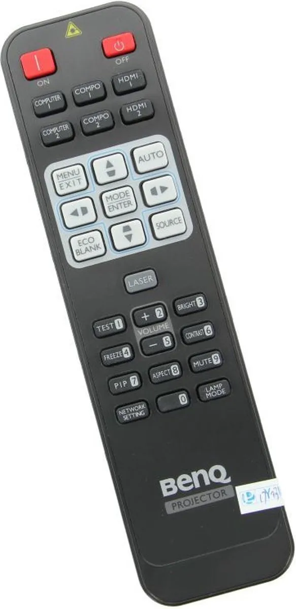 BenQ LW890USTD Afstandsbediening
