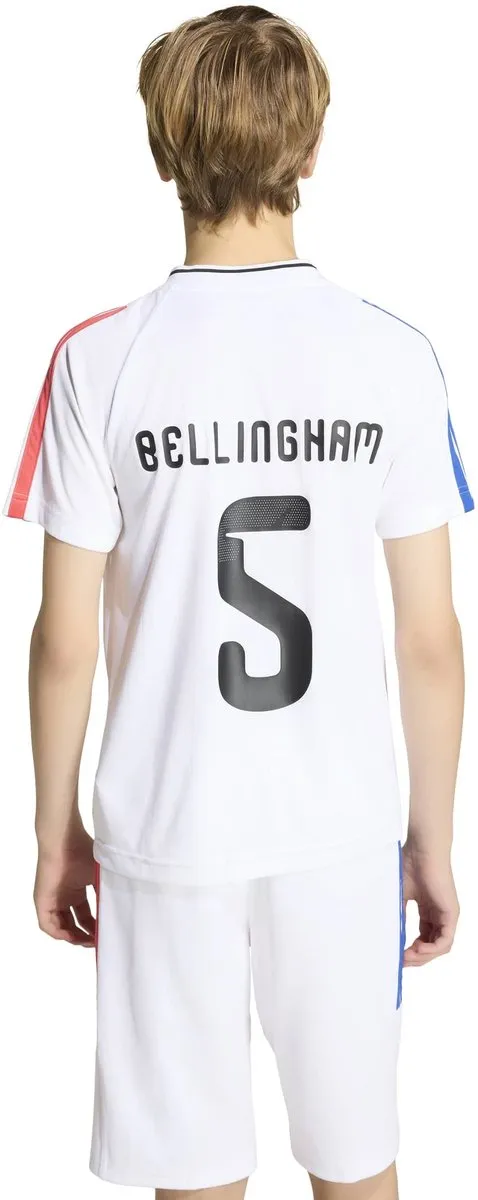 adidas JB Hot Tee Y T-shirt Voetbal - Wit - 140