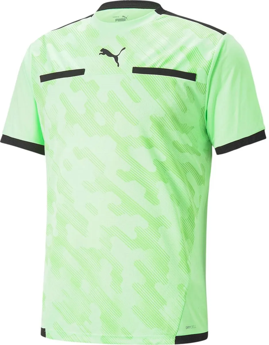 PUMA Teamliga Scheidsrechtersshirt Korte Mouw - Limoen - 3XL