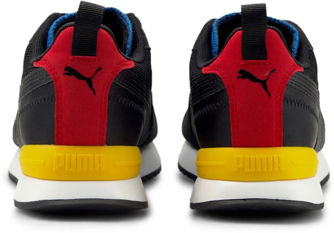 PUMA Sportschoen 40 - Zwart/Geel/Rood/Blauw