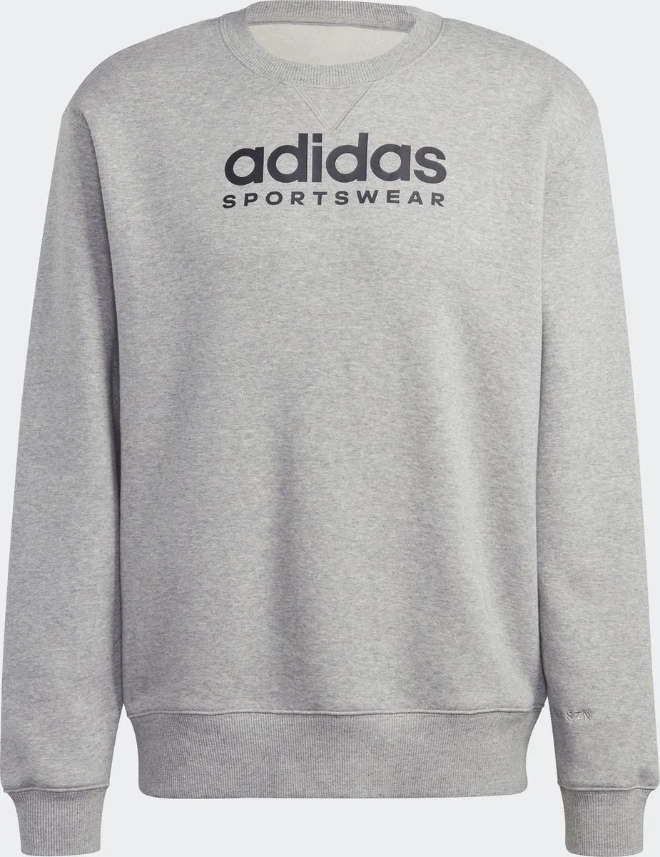 adidas Sportswear All SZN Fleece Graphic Sweatshirt S - Grijs