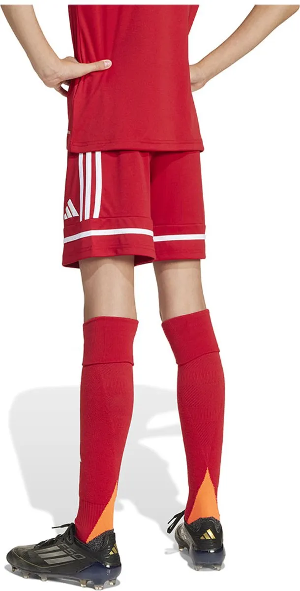adidas Squadra 25 Korte Broek - 5-6 jaar - Rood