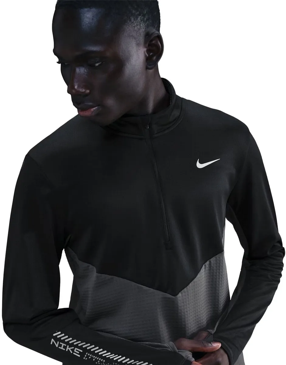 Nike Dri-FIT Winterized Pacer Half-Zip Heren Top HV2671-060 - Zwart M